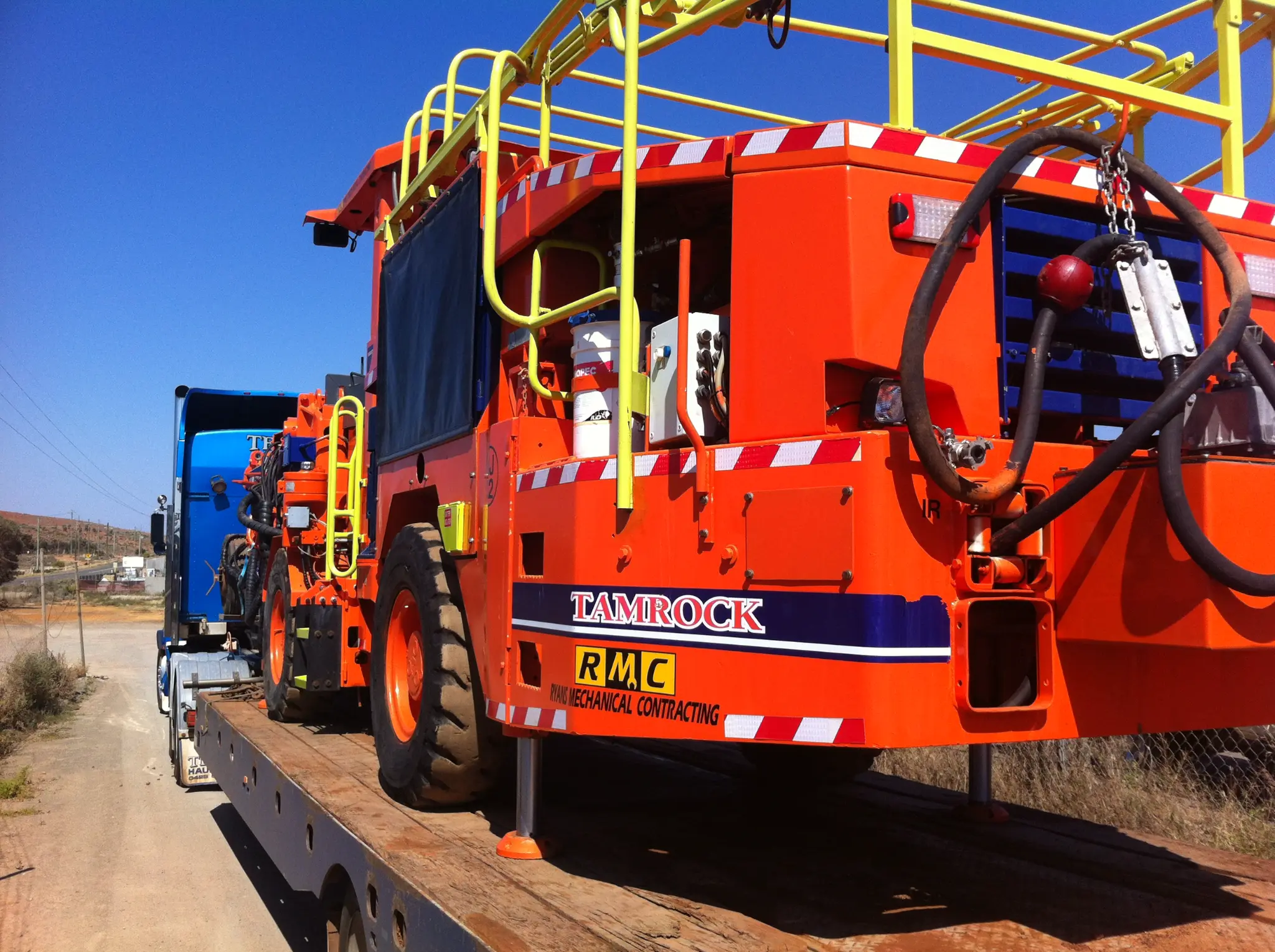 Tamrock drill rebuild