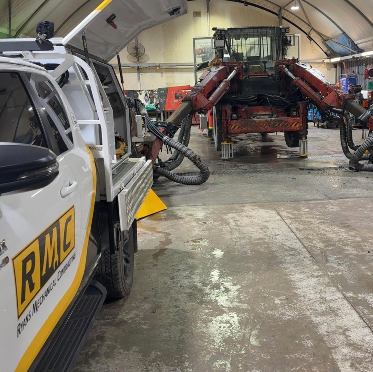 RMC workshop — underground drill